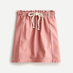 J Crew tie waist pull on skirt